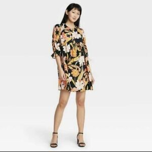 Who What Wear Floral Dress Size XL